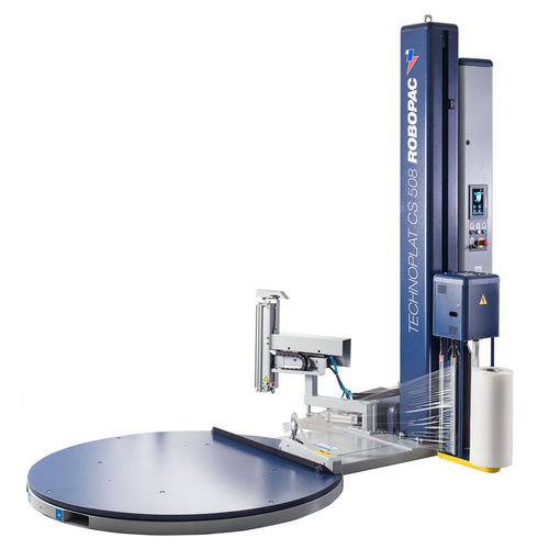 Banderoleuse à plateau tournant - TECHNOPLAT CS/CW - ROBOPAC SPA - totalement automatique / de palettes / à film étirable