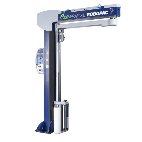 Banderoleuse à bras tournant - ECOWRAP PLUS XL - ROBOPAC SPA - semi-automatique / pour charges lourdes / à film étirable