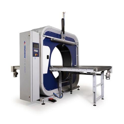 Banderoleuse horizontale - ORBIT R series - ROBOPAC SPA - automatique / avec écran tactile