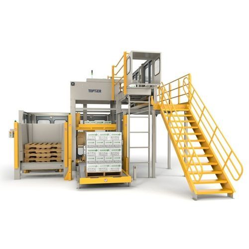 Palettiseur par le haut - ROBOPAC SPA - de caisse / de palettes / automatique
