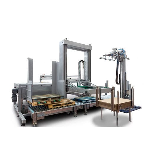 Palettiseur couche par couche - Dynamic series - ROBOPAC SPA - par le bas / pour packs de bouteilles / de fûts