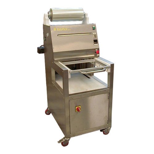 Operculeuse linéaire - SPR - Rotopack S.r.l. - semi-automatique