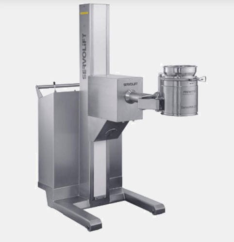 Broyeur pour pulvérulent - Servolift GmbH - à marteaux / vertical / compact