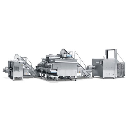 Ligne de production de viande hachée de pesage - AW 300 U / MR 2500 / MU 200 - Maschinenfabrik Seydelmann