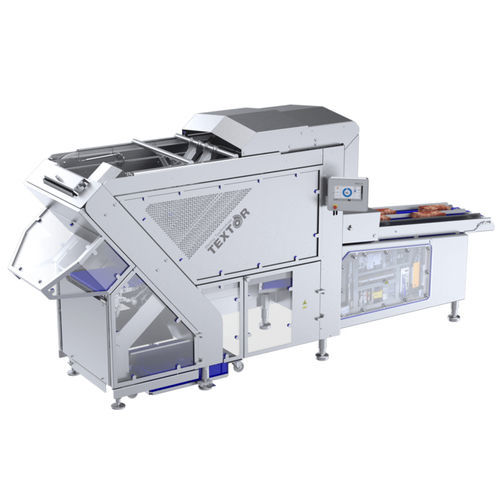 Trancheuse à viande - TS750 - Weber Maschinenbau - automatique / à lame elliptique / en acier inoxydable