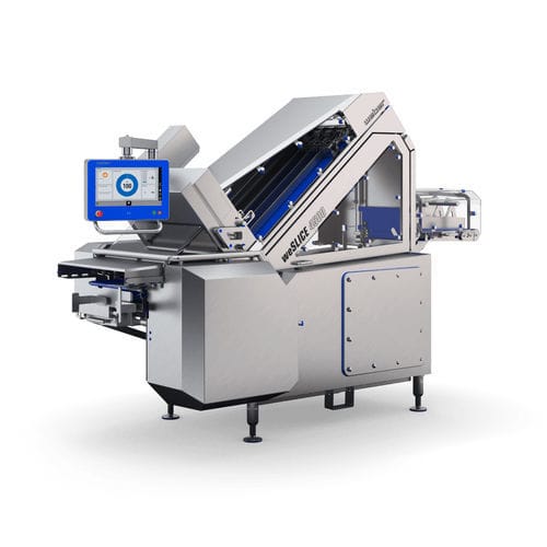 Trancheuse à viande - weSLICE 4000 - Weber Maschinenbau - automatique / à lame circulaire / en acier inoxydable