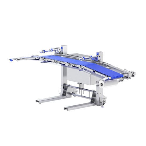 Alimentateur à bande - weLOAD 1000 - Weber Maschinenbau - pour produits alimentaires / entièrement automatique / compact