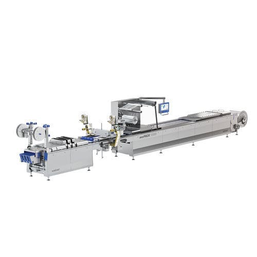 Thermoformeuse alimentée par rouleau - wePACK 7000 - Weber Maschinenbau - pour emballage de produits alimentaires / pour emballage avec MAP / automatique