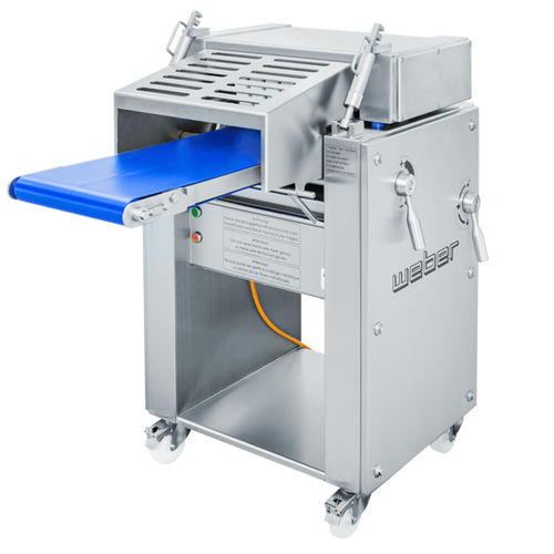 Découenneuse pour viande - ASB 600 - Weber Maschinenbau - automatique / avec convoyeur