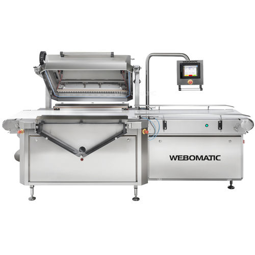 Machine de conditionnement automatique - CL-C 950 - WEBOMATIC - sous vide / à cloche / avec barre de soudure