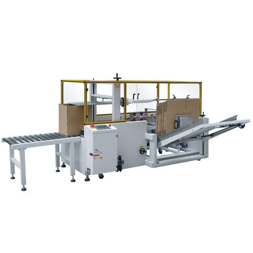Formeuse de caisses automatique - SPK40D - SHANDONG  SINOLION  MACHINERY  CORP  LTD - semi-automatique / ruban adhésif