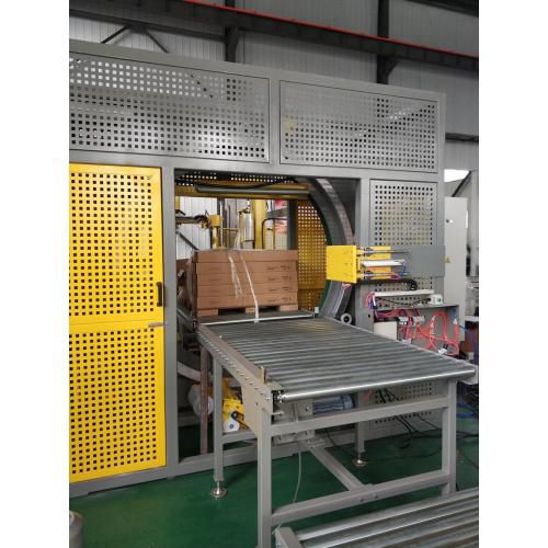 Banderoleuse automatique - S1400 - SHANDONG SINOLION MACHINERY CORP LTD - horizontale / avec couronne tournante / pour emballage