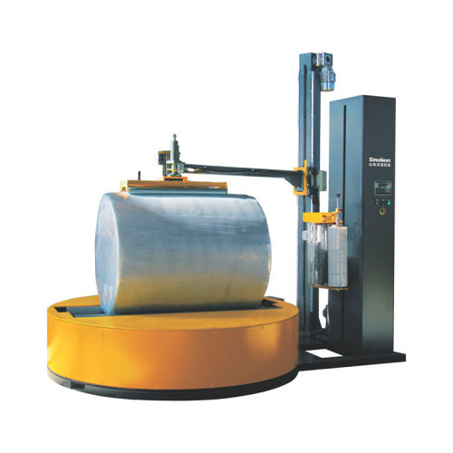 Banderoleuse automatique - T2000FZ-PL - SHANDONG  SINOLION  MACHINERY  CORP  LTD - à plateau tournant / de colis / pour le lait