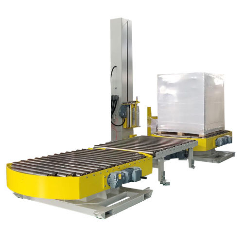 Banderoleuse totalement automatique - T2000FZ-PL - SHANDONG SINOLION MACHINERY CORP LTD - à plateau tournant / de palettes / de produits phytosanitaires