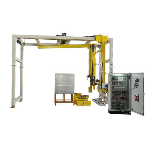 Banderoleuse pour moteur - S800EZ-PL - SHANDONG  SINOLION  MACHINERY  CORP  LTD - orbitale / automatique / pour textiles