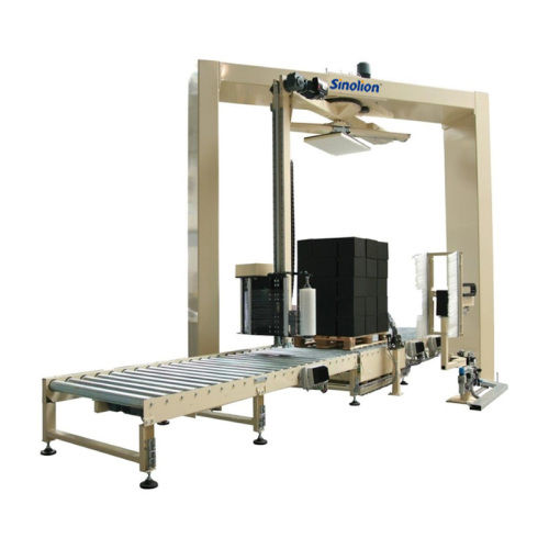 Cercleuse horizontale - SKH-1212 - SHANDONG  SINOLION  MACHINERY  CORP  LTD - entièrement automatique / de palettes / pour carton