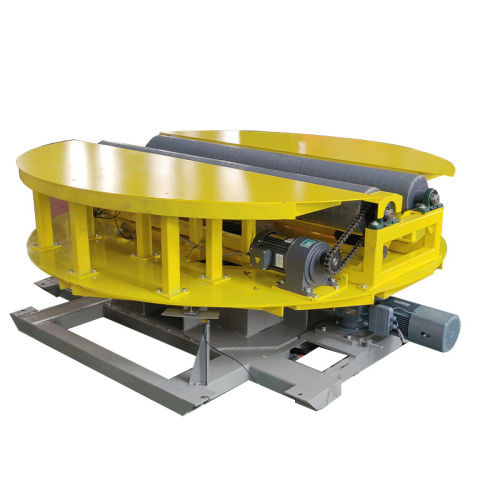 Table tournante entraînée par moteur - SHANDONG  SINOLION  MACHINERY  CORP  LTD - horizontale / pour l'industrie alimentaire / de grande taille