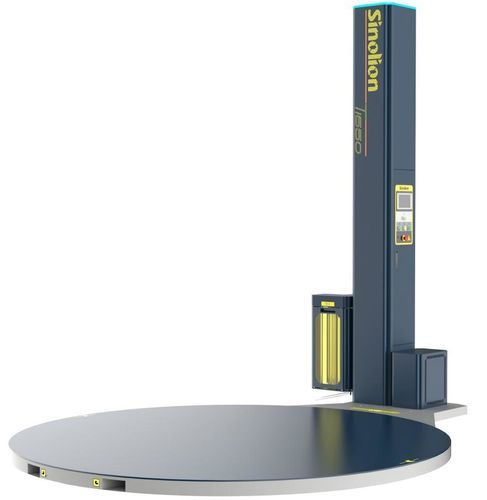 Banderoleuse à plateau tournant - T1650F-L - SHANDONG  SINOLION  MACHINERY  CORP  LTD - semi-automatique / pour verre / pour l'industrie alimentaire et de la boisson