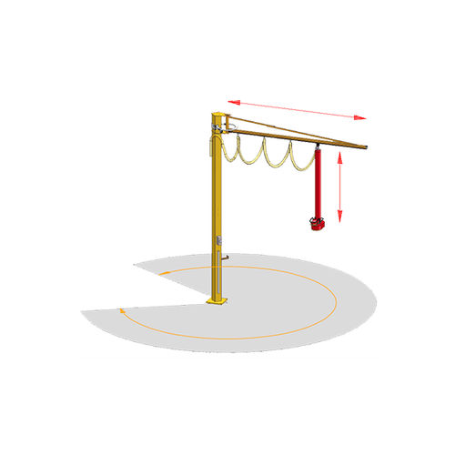 Potence sur colonne - SMI Handling Systeme GmbH - murale / 300°