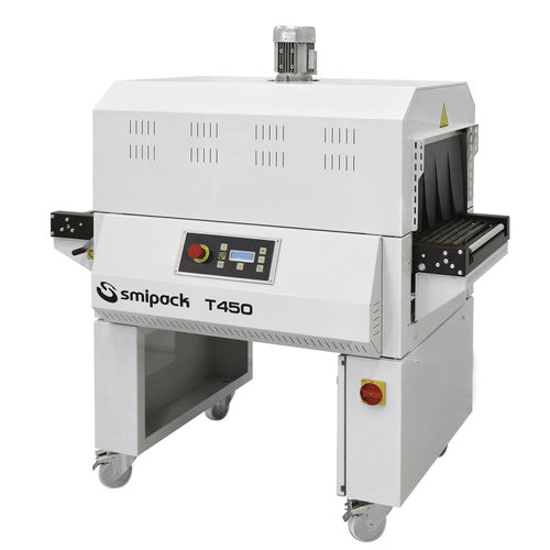 Tunnel de rétraction électrique - T450 series - Smipack S.p.A. - pour suremballage / pour l'industrie pharmaceutique / pour l'industrie agroalimentaire