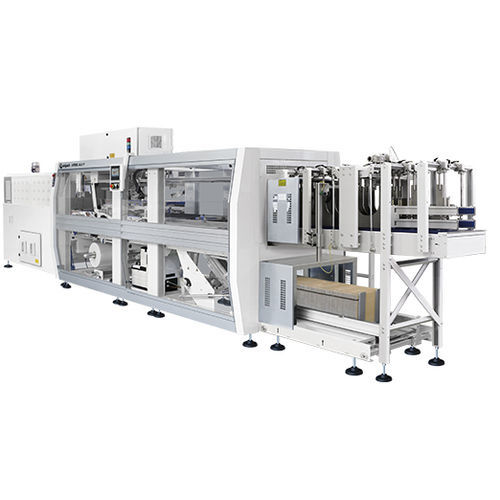 Fardeleuse en ligne - XP650 ALX-T - Smipack S.p.A. - automatique / de barquettes / pour l'industrie alimentaire et de la boisson
