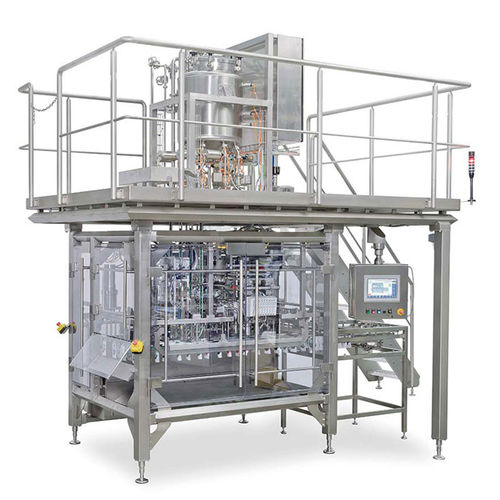 Remplisseuse / scelleuse automatique - SF 200, SF 400 - SN Maschinenbau GmbH - linéaire / pour liquides
