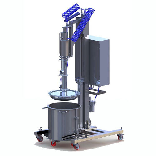 Pompe à piston - PA series - UNIMIXER SYSTEM S.r.l. - pour crème / actionnée par air / pour l'industrie agroalimentaire