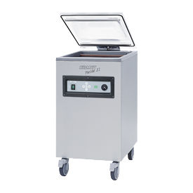 Machine de conditionnement sous vide - PLUSVAC 21 - KOMET Maschinenfabrik GmbH - à cloche / compacte / pour produits alimentaires