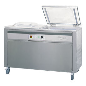 Machine de conditionnement sous vide - PLUSVAC 25 - KOMET Maschinenfabrik GmbH - à double cloche / compacte