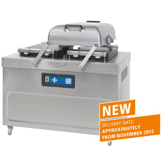 Machine de conditionnement sous vide - POWERVAC 200 - KOMET Maschinenfabrik GmbH - à double cloche