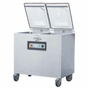Machine de conditionnement sous vide - PLUSVAC 26 - KOMET Maschinenfabrik GmbH - à double cloche / compacte