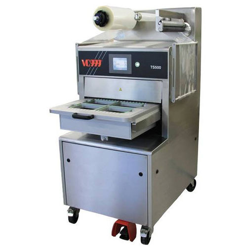 Operculeuse linéaire - 4 - 5 kW | TS500 - VC999 Verpackungssysteme GmbH - semi-automatique / avec MAP