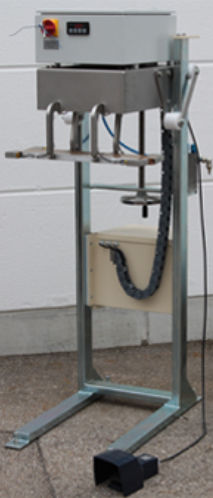 Thermoscelleuse automatique - VIS - VCG Flüssigkeitsfüllmaschinen GmbH - pour fermeture de sac / en acier inoxydable / pneumatique