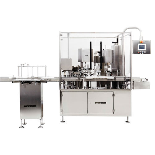 Remplisseuse boucheuse pour flacon - MINICAN PHARMA - WICK-Machinery GmbH - pour l'industrie pharmaceutique / pour bouteilles / automatique