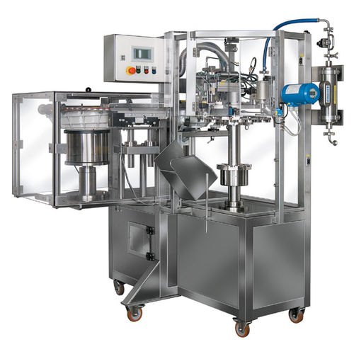 Machine de remplissage et de fermeture de sacs - BTA series - WICK-Machinery GmbH - de bouteilles