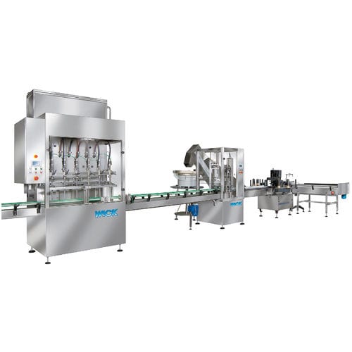 Remplisseuse automatique - MULTIFILL SERVO - WICK-Machinery GmbH - de bouteilles / de sacs / pour liquide