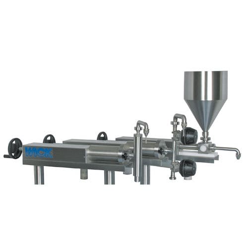 Remplisseuse semi-automatique - PD series - WICK-Machinery GmbH - de bouteilles / de canettes / de gobelets