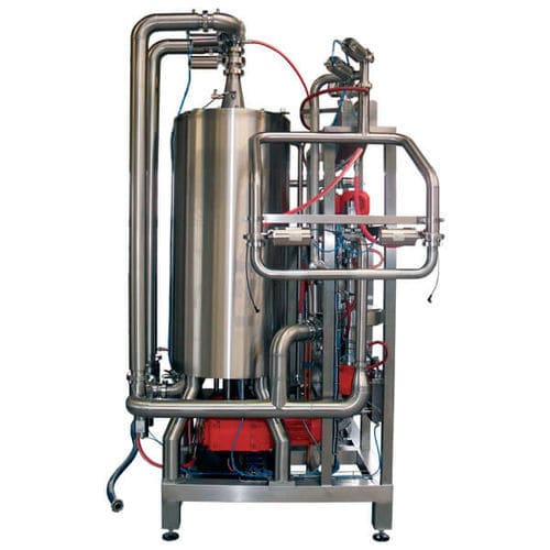 Échangeur de chaleur à surface raclée - TempAerator series - Wiegers Process Innovations - mini / pour traitement thermique / pour process de pasteurisation