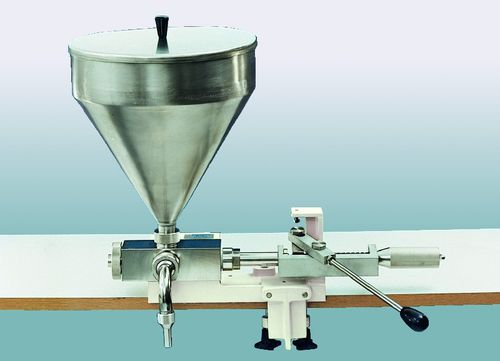 Machine de remplissage manuelle - H series - Würschum GmbH Dosieranlagen-Abfüllmaschinen - pour bouteilles / pour produits laitiers / pour l'industrie agroalimentaire
