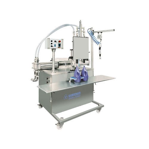 Remplisseuse semi-automatique - 10000 series - Würschum GmbH Dosieranlagen-Abfüllmaschinen - pour bouteilles / pour vérin / pour l'industrie chimique