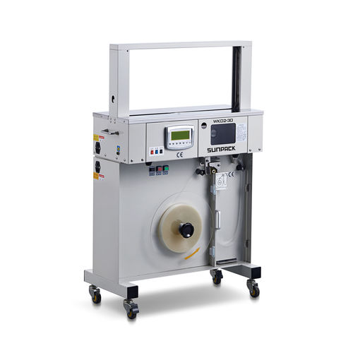 Machine de pose de bandeau automatique - WK02-6050B - DONGGUAN XUTIAN MACHINE CO.LTD. - mobile / pour fruits / pour l'imprimerie