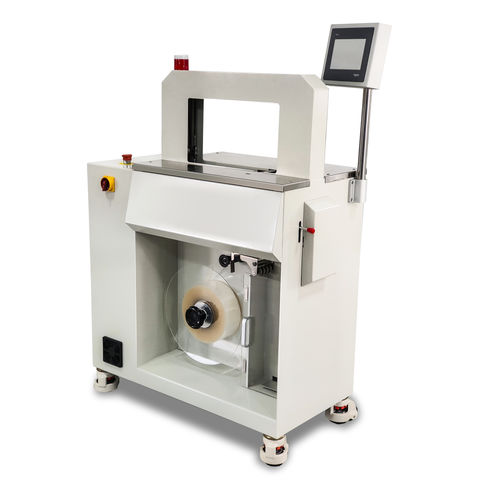 Machine de pose de bandeau à film OPP - WK06-75 - DONGGUAN XUTIAN MACHINE CO.LTD. - à écran tactile / pour l'imprimerie / pour fruits
