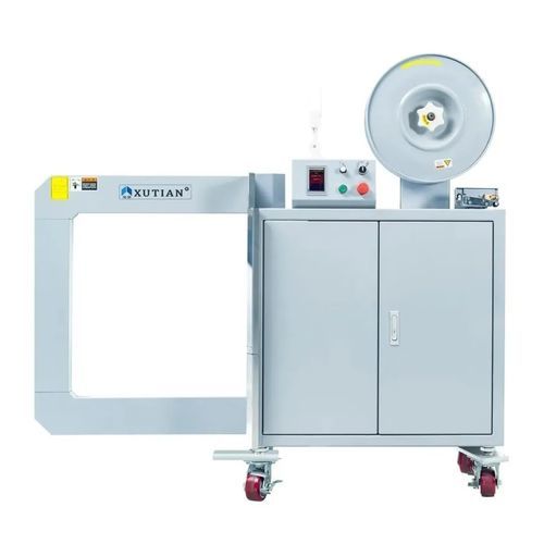 Cercleuse automatique - Q8Y - DONGGUAN XUTIAN MACHINE CO.LTD. - de colis / pour feuillards en polypropylène / 220V monophasé