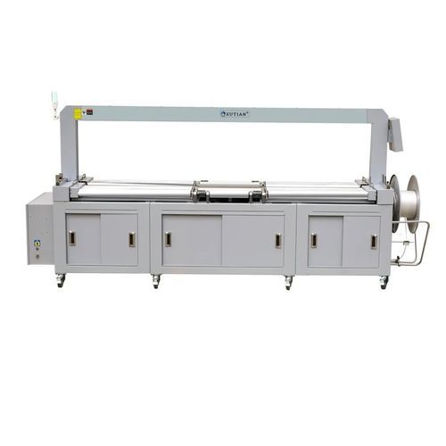 Cercleuse entièrement automatique - Q8VC2-T - DONGGUAN XUTIAN MACHINE CO.LTD. - pour matériau de construction / pour meuble / pour feuillards en polypropylène