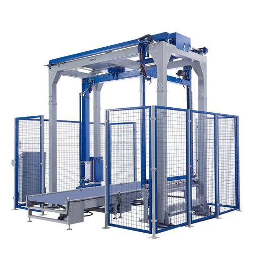 Banderoleuse à bras tournant - XT-RWM-01 - DONGGUAN XUTIAN MACHINE CO.LTD. - totalement automatique / à film étirable / avec écran tactile