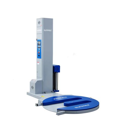 Housseuse automatique - XT-4505M-1 - DONGGUAN XUTIAN MACHINE CO.LTD. - pour palettes / à plateau tournant