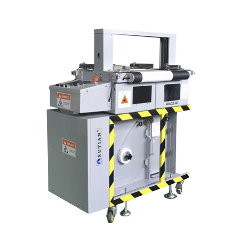 Machine de pose de bandeau automatique - WK02-30ABS - DONGGUAN XUTIAN MACHINE CO.LTD. - mobile / en ligne / avec convoyeur à bande