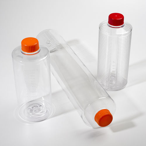 Flacon de réactif - Corning®  - Corning Life Sciences - en polystyrène / avec bouchon / pour laboratoire