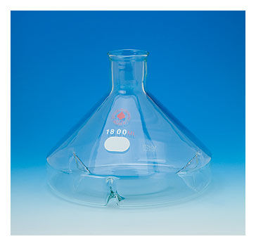Fiole à fond plat - 3874, 3875 series - ACE GLASS Incorporated - en verre / pour culture cellulaire