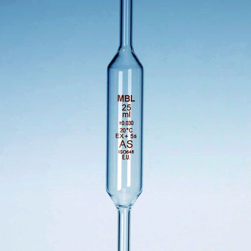 Pipette mono-canal - PRA series - SciLabware Limited - volumétrique / en chaux sodée / manuelle